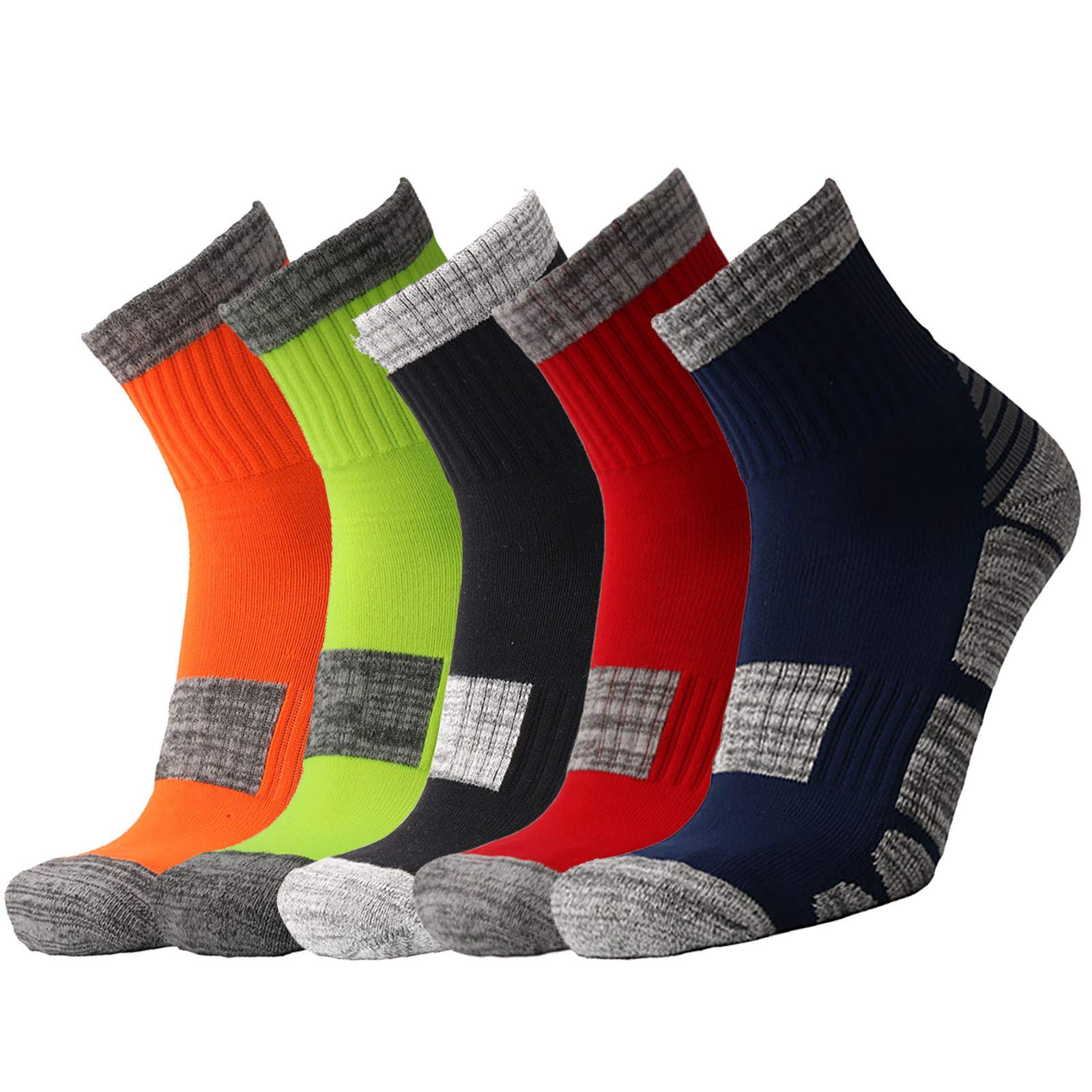 Uqiangy Men's Ski Socks - Thermal Winter Hiking & Mountaineering Crew Socks for Outdoor Sports - Perfect for Skiing, Snowboarding & Cold Weather Adventures