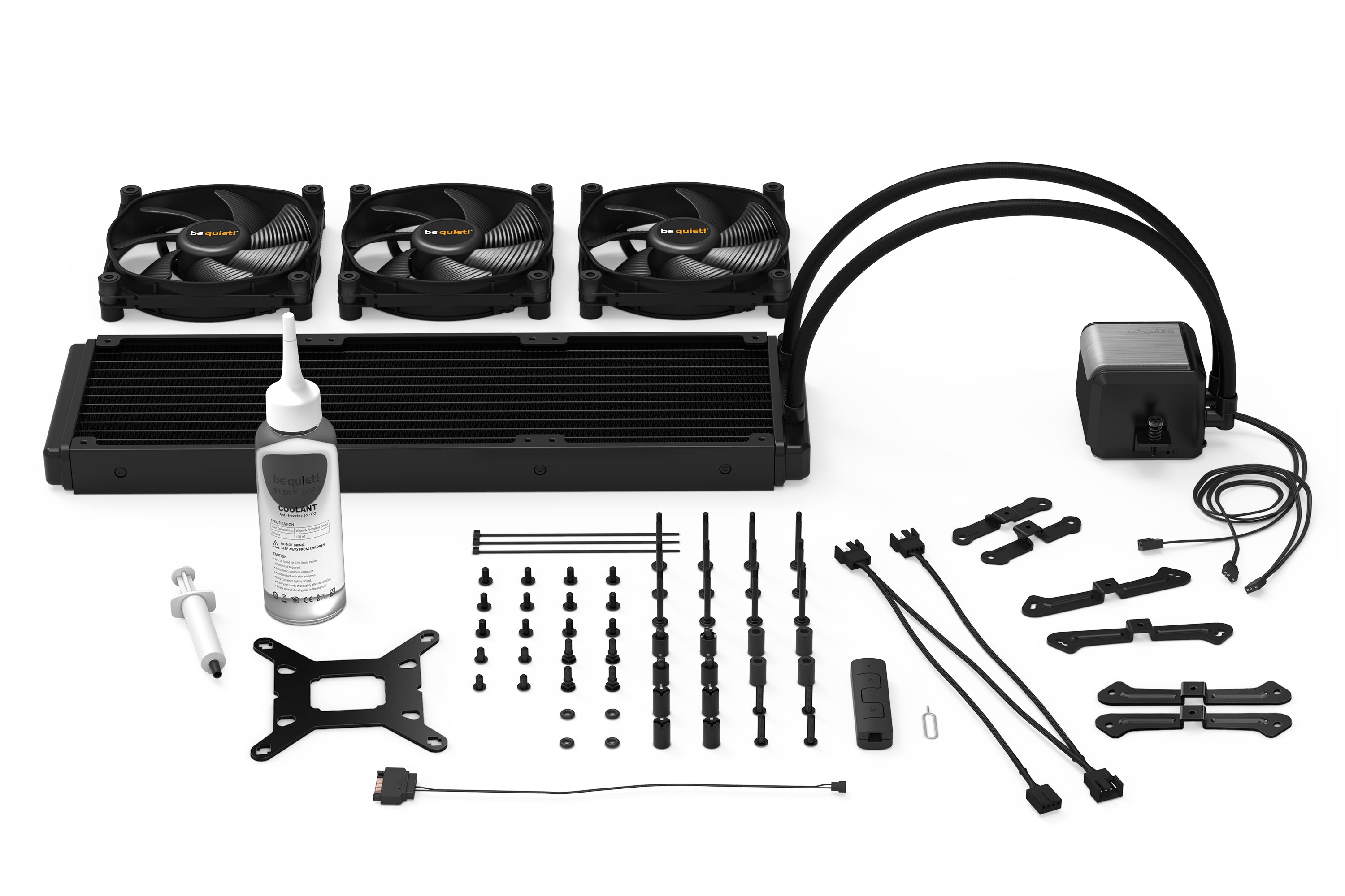 be quiet! Silent Loop 2 360mm AIO Liquid CPU Cooler - Premium Quiet Water Cooling System for PC Gaming, Overclocking & High Performance Computers - Perfect for Gaming Rigs, Workstations & Content Creation PCs