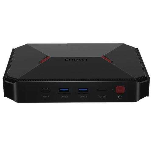 CHUWI GBox Mini PC - Intel Gemini Lake N4100, 4GB RAM, 64GB Storage, Expandable HDD+SSD, Dual Band WiFi 2.4G/5G, Bluetooth 4.0 - Perfect for Home Office, Streaming & Light Gaming