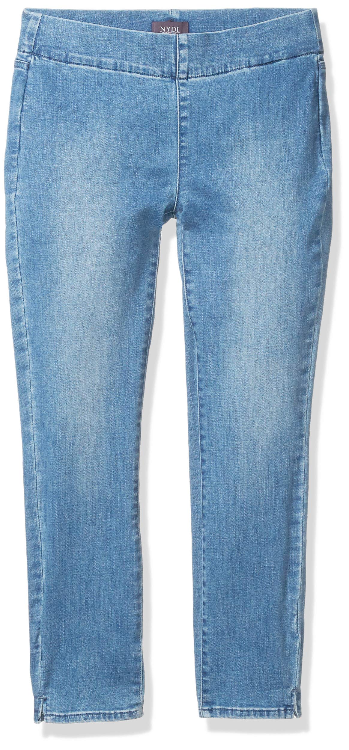 NYDJ Women's Pull-On Skinny Jeans with Side Slit for Casual Wear