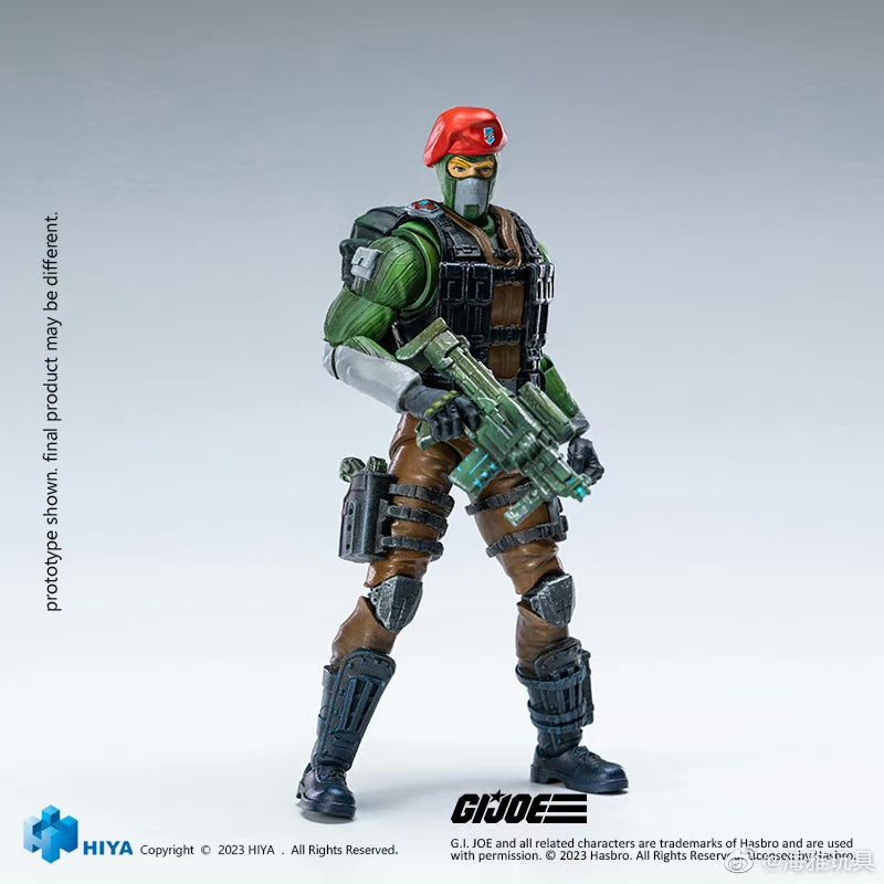 1/18 HIYA 4inch G.I.JOE Beach Head Action Figure - Exquisite Mini Collectible for Display & Play - Perfect for Collectors, Gifts, and Diorama Scenes