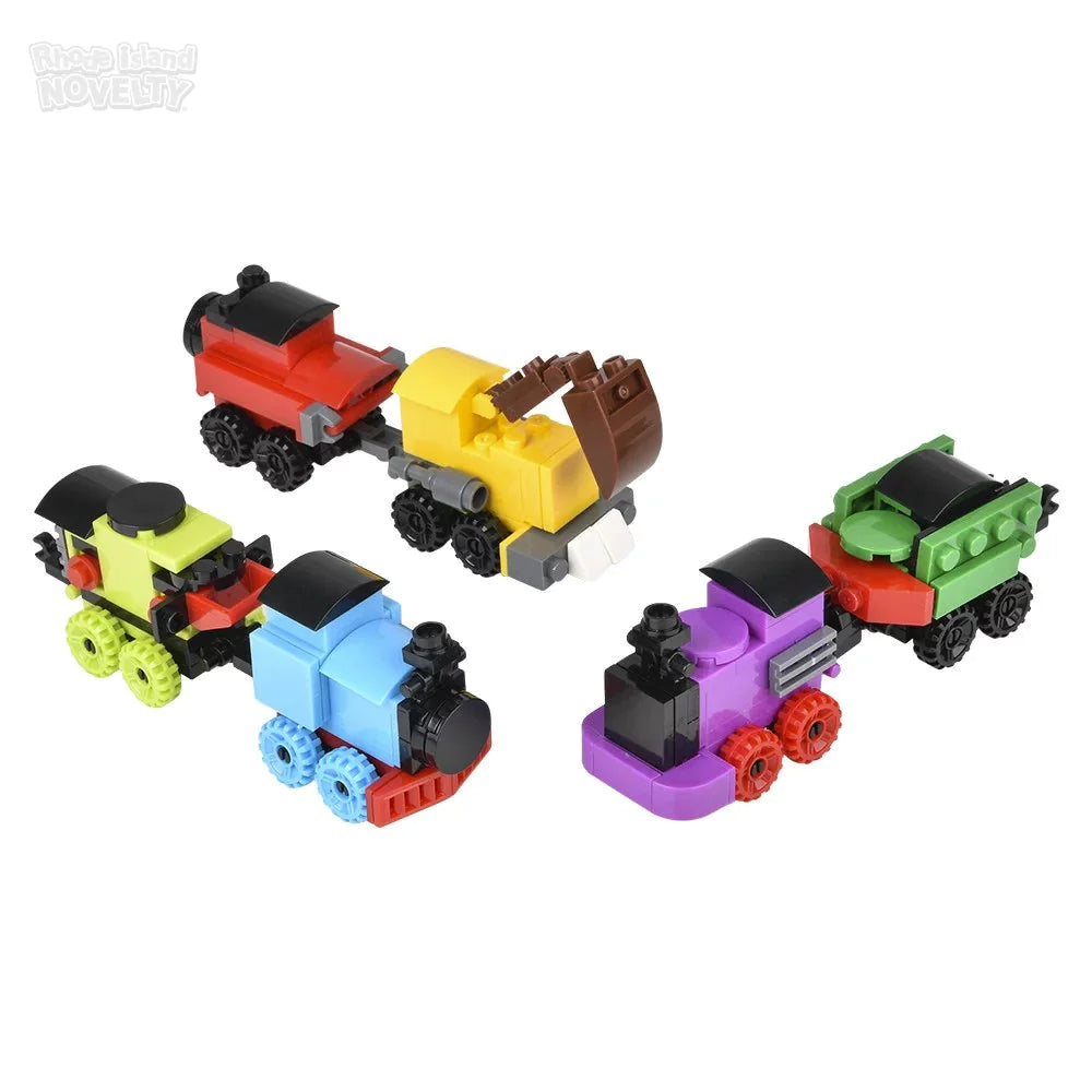 3-in-1 Mystery Egg Building Block Train Set - STEM Educational Toy for Kids Ages 4-8 | Creative Construction Play for Birthday Gifts & Party Favors