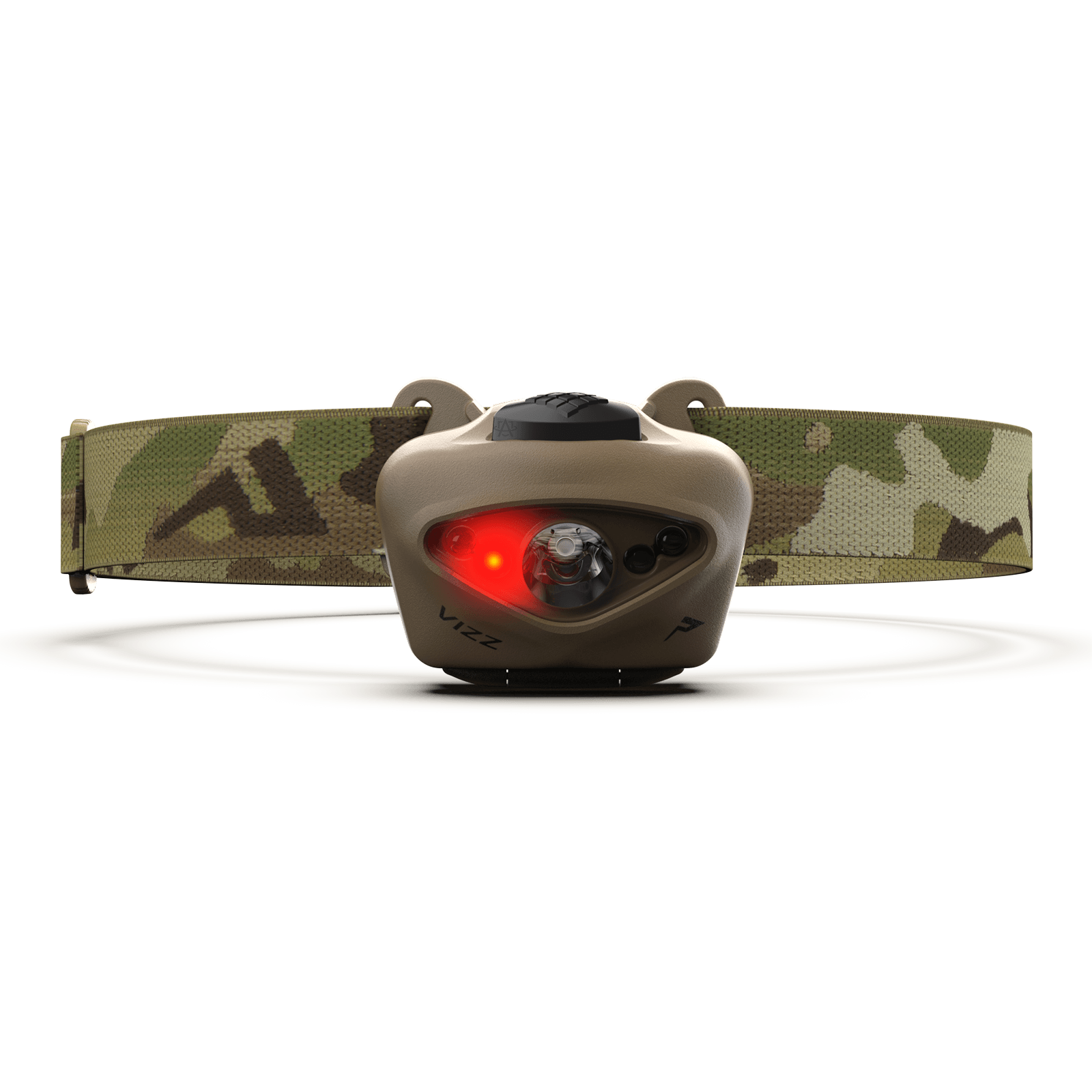 Princeton Tec Vizz Tactical MPLS Headlamp - 550 Lumens LED Headlight for Camping, Hiking & Outdoor Adventures | Waterproof & Durable | Made in USA