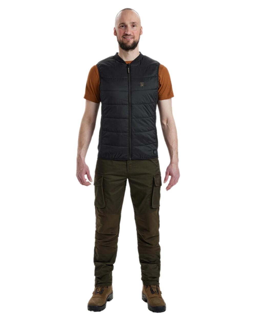 Deerhunter Thermal Heated Vest for Men - Electric Warming Waistcoat with USB Charging - Perfect for Winter Outdoor Activities, Hunting, and Camping