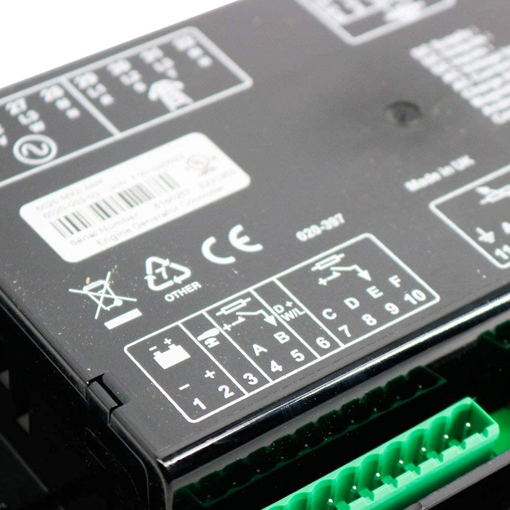 Original DSE6020 MKII Deep Sea Electronics Generator Controller Module - Reliable Generator Control Panel for Marine, Industrial & Emergency Power Systems