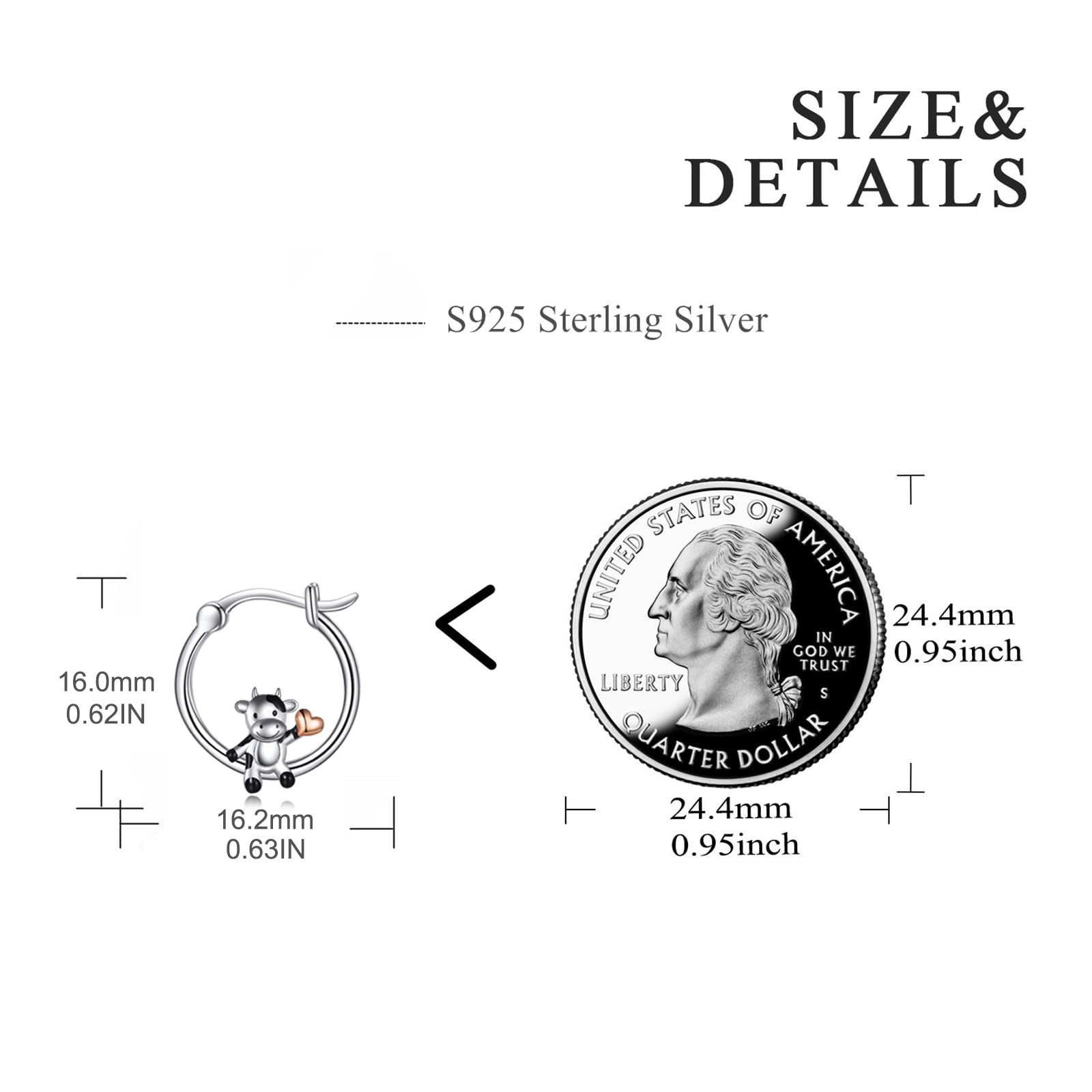 925 Sterling Silver Small Hoop Huggie Earrings for Women - Dainty Cute Jewelry Gift for Birthday, Anniversary & Everyday Wear | Perfect for Office, Date Night & Special Occasions