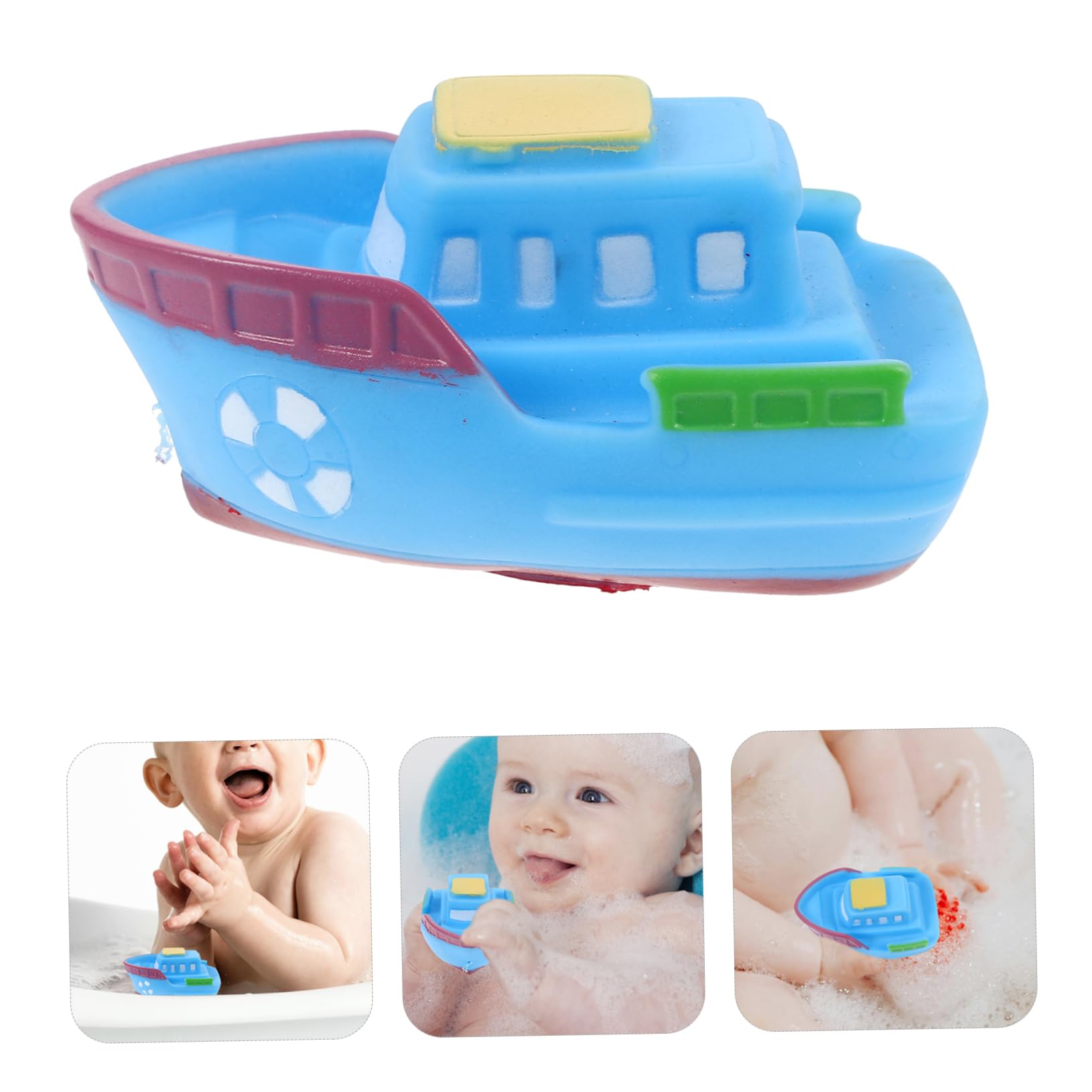 CIYODO Early Education Bath Toys for Toddlers - Waterproof Vinyl Bathtub Toys for Kids - Fun Learning & Sensory Play in the Tub, Pool or Beach