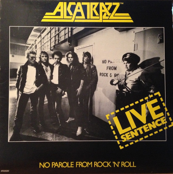 Alcatrazz Live Sentence No Parole From Rock 'n' Roll Vinyl LP Album (VG+ Condition) - Rare Collectible Record for Music Enthusiasts & Vintage Rock Fans