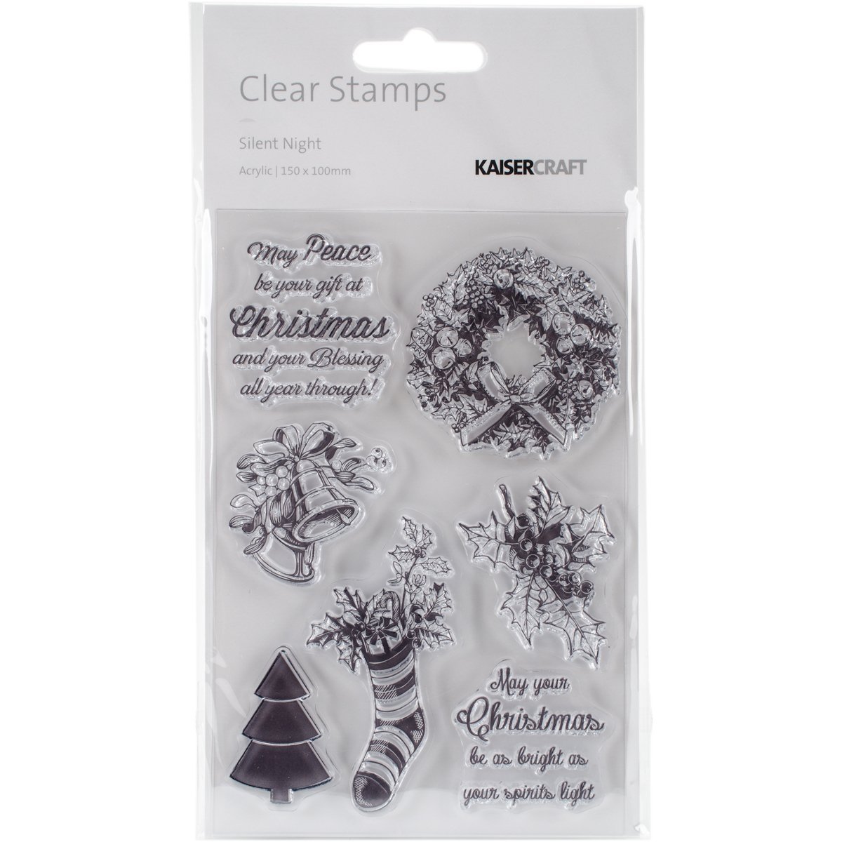 Silent Night Clear Stamps 6
