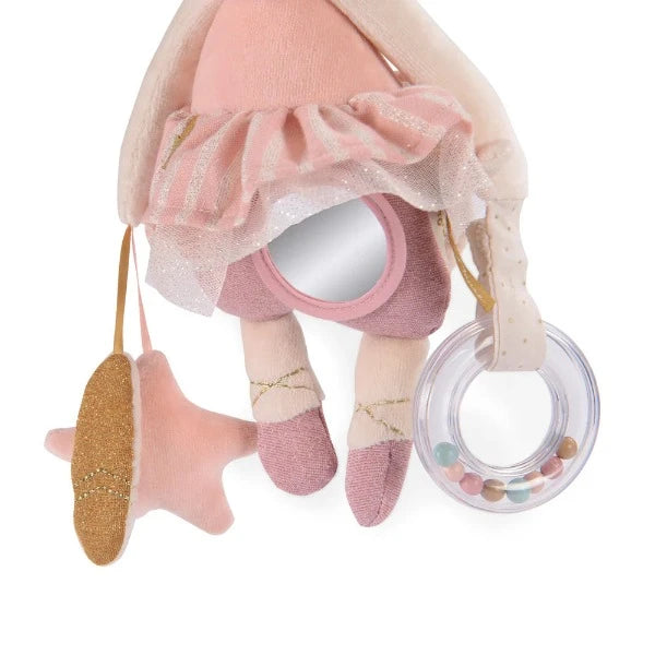 Little Mouse Hanging Activity Toy - Cute Plush Animal Toy for Babies & Toddlers - Perfect for Nursery Decor, Baby Shower Gifts & Early Childhood Development