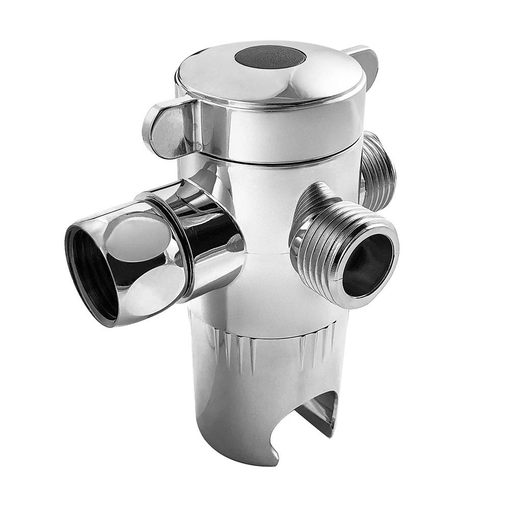 QWORK 3-Way Shower Diverter Valve 1/2