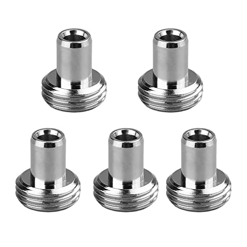 5-Pack Fiber Optic Visual Fault Locator with Metal Heads & Tips - Professional Optical Network Testing Tool for Telecom, Data Center & Cable Maintenance