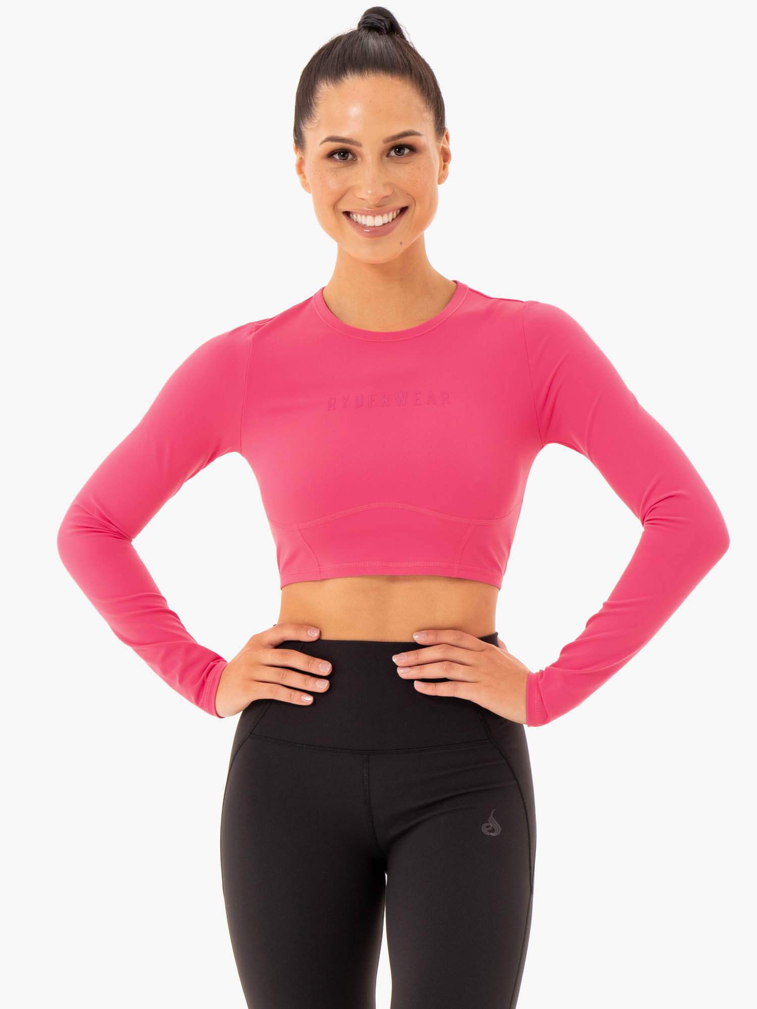 Sola Women's Long Sleeve Blouse - Soft Pink Casual Shirt for Everyday Wear | Perfect for Office, Date Night & Fall Layering