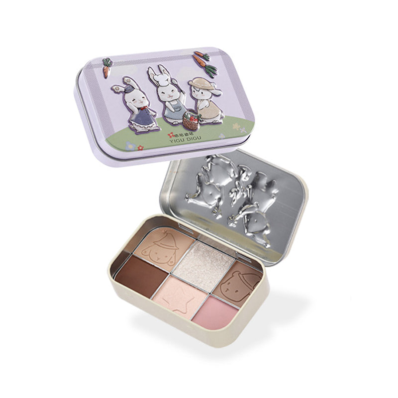 YIGUDIGU Departure Whisper Lake Eyeshadow Palette - 12 Matte & Shimmer Neutral Shades for Everyday Makeup | Perfect for Office, Date Night & Special Occasions