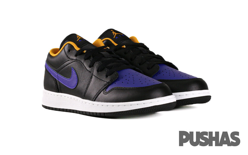Air Jordan 1 Low 'Lakers' Sneakers 2022 Edition - Men's Basketball Shoes for Streetwear & Casual Style