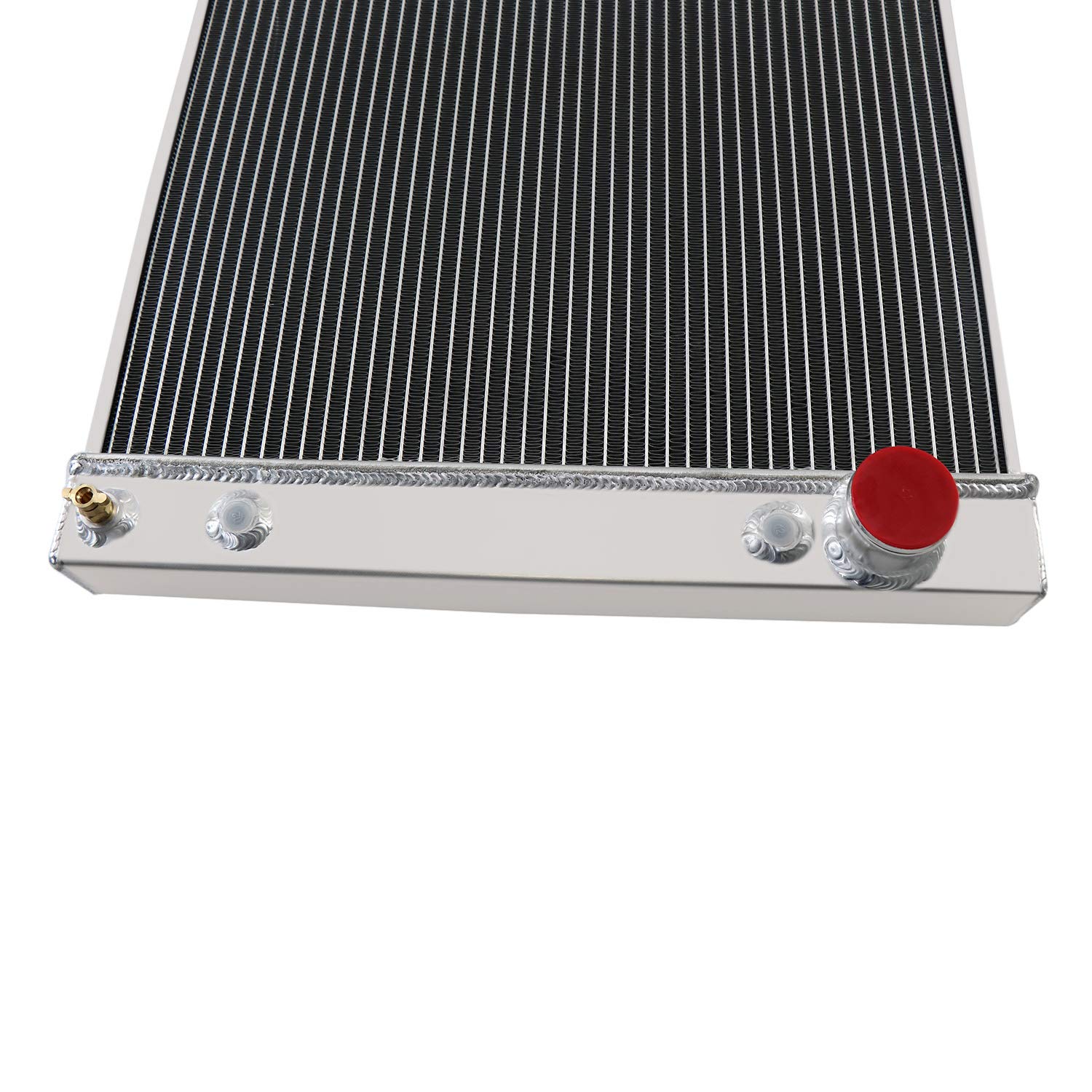 Aluminum 3-Row Radiator for 1930-1950 Chevy/GMC Medium Nose Cars & Hot Rod Trucks - High-Performance Cooling Upgrade for Classic Car Restoration & Custom Builds