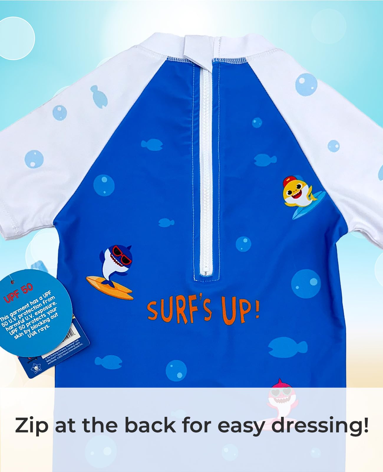 Paw Patrol & SpongeBob Kids Swimsuits for Boys & Girls - UPF 50+ Rash Guard & Bathing Suit Set for Toddlers | Beach, Pool & Summer Water Activities