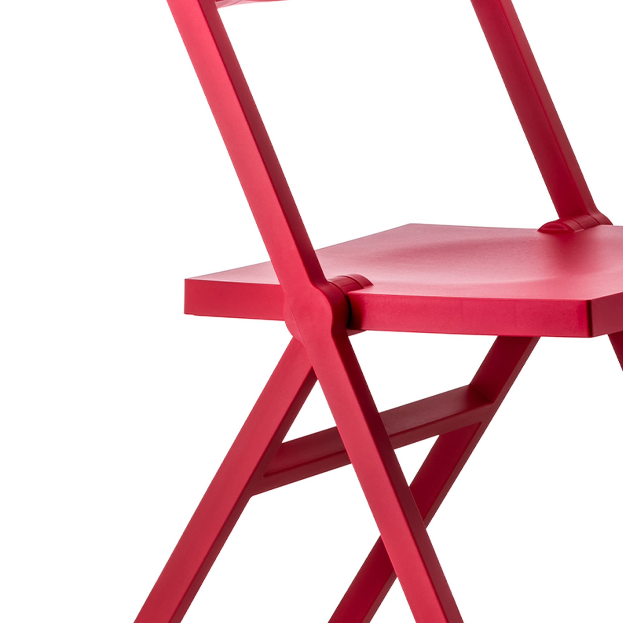 Alessi Piana Folding Chair by David Chipperfield - Modern Designer Folding Chair for Indoor & Outdoor Use - Perfect for Dining, Patio, and Small Spaces