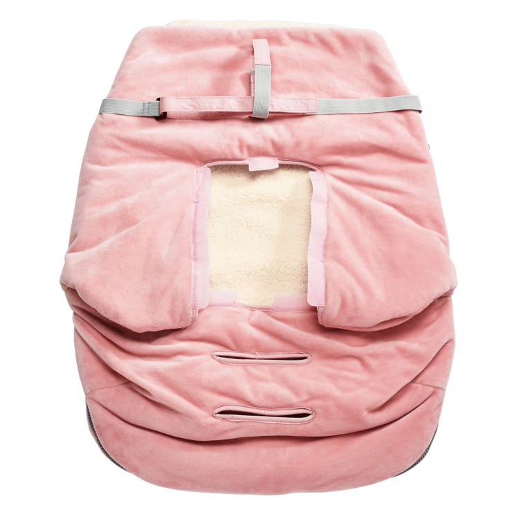 JJ Cole Original Bundle Me Infant Car Seat Cover - Soft & Warm Winter Car Seat Liner for Babies - Perfect for Strollers, Shopping Trips & Outdoor Adventures