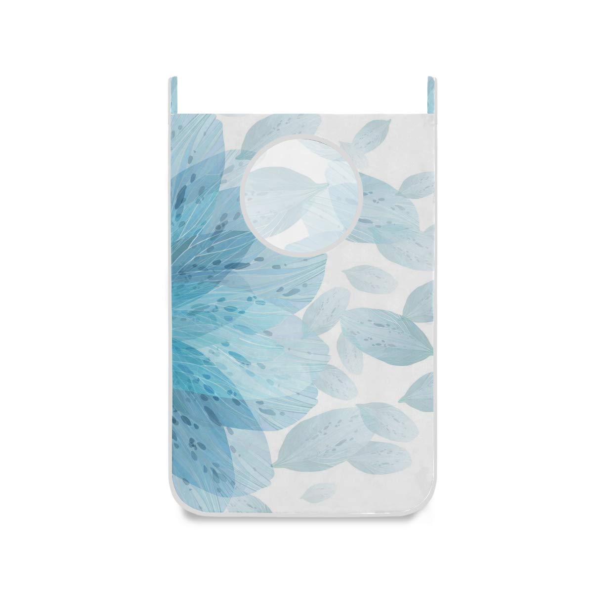 Transparent Petal Laundry Bag with Hooks - Wall Hanging for Bedroom/Closet
