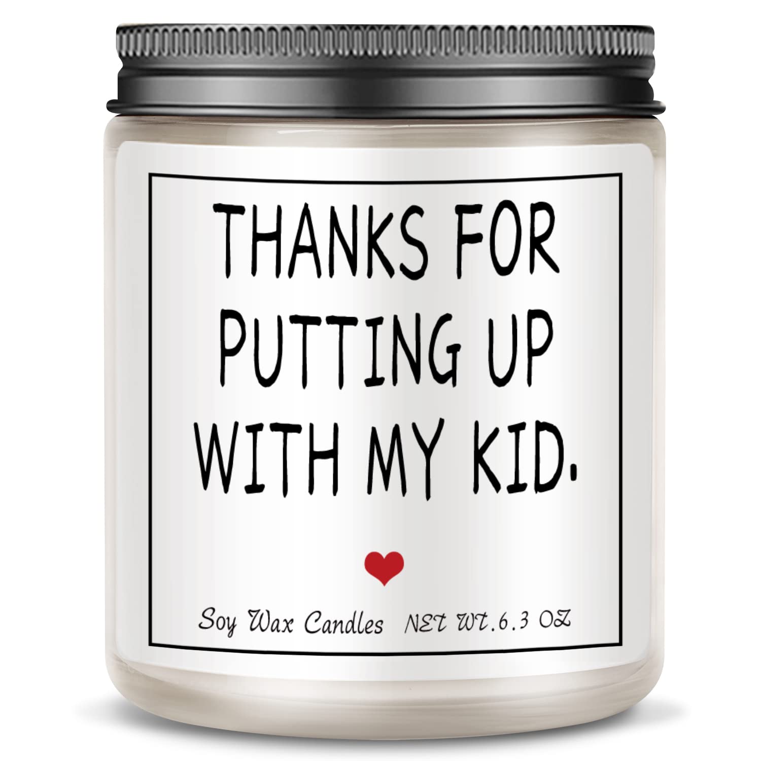 Personalized Teacher Gifts - Thoughtful Thank You Present for Educators, Daycare Teachers, Nannies & Retired Teachers - Ideal for Teacher Appreciation Week, Graduation, End of Year & Retirement Celebrations - Scented Candle Gift Set for Women & Men