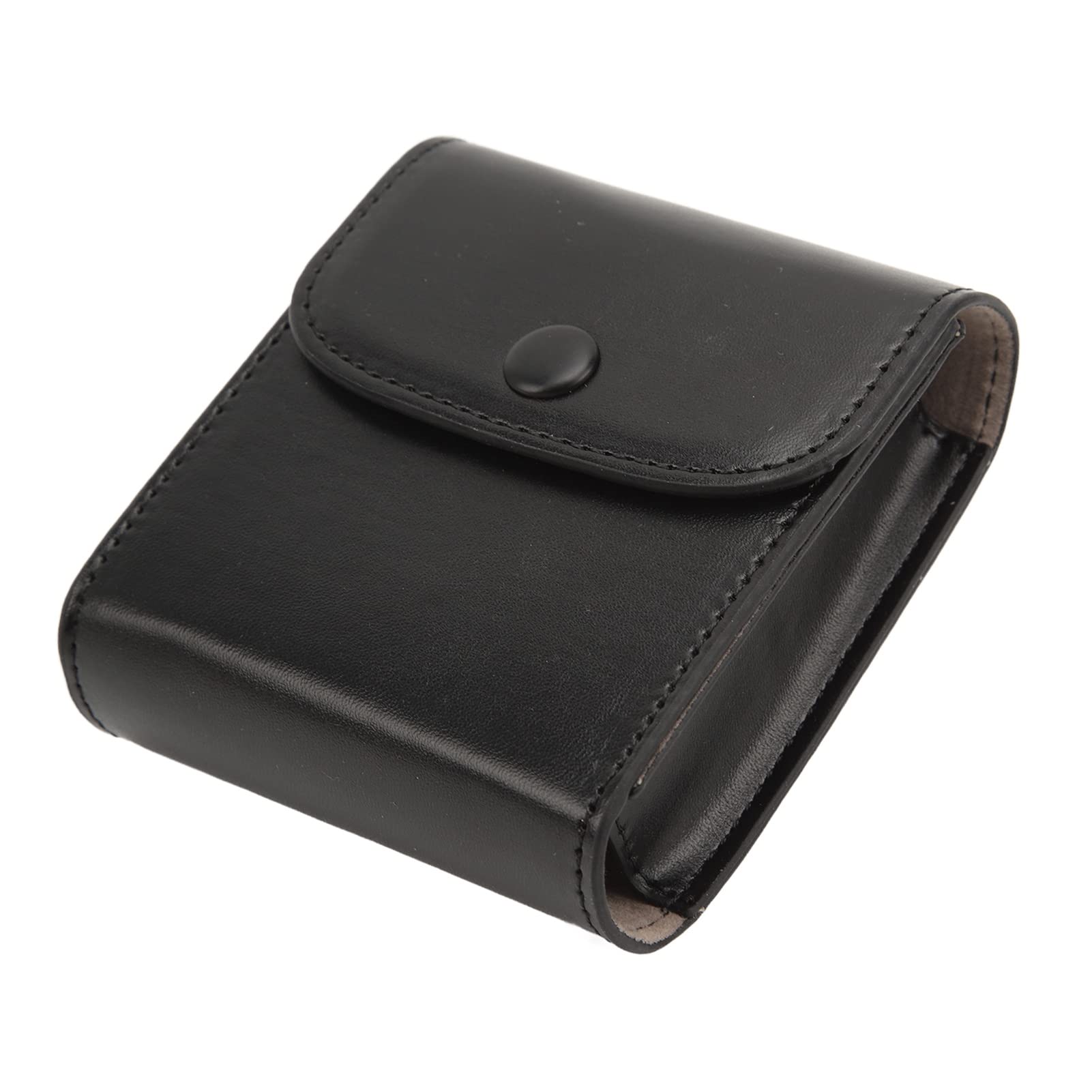 Mini Camera Photo Bag - Scratch Resistant & Portable Camera Storage Pouch with Flap Button Design - Skin-Friendly for Camping, Travel & Outdoor Photography (Black)