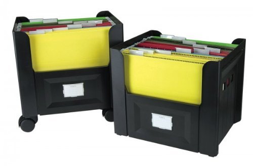 Portable File Organizer Box - Foldable Document Storage for Office, Home & School Use - Perfect for Papers, Receipts & Important Documents