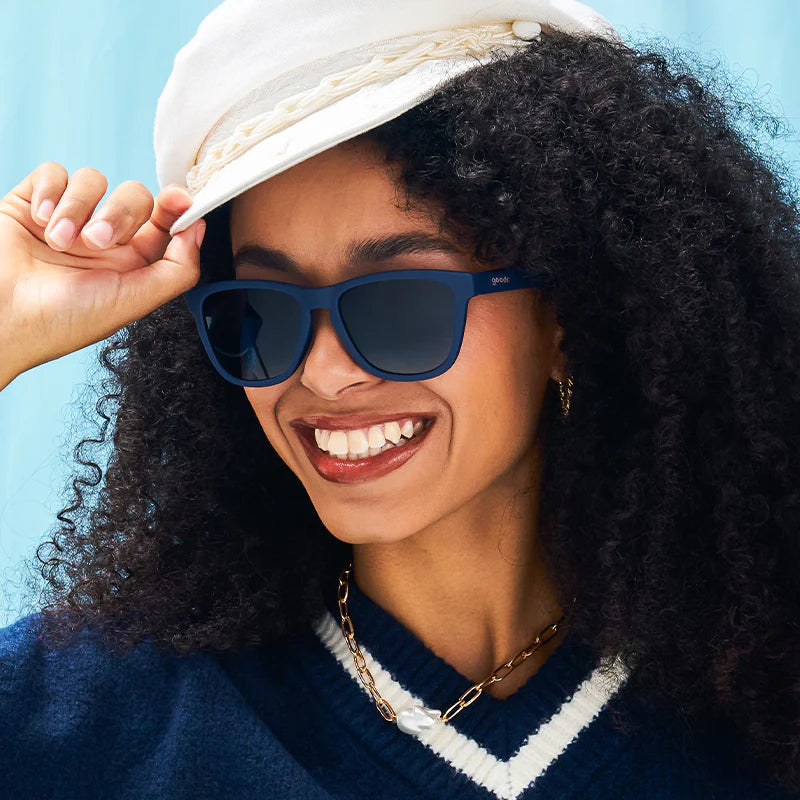 Goodr Sunglasses - Drinks Seawater, Sees Future - Polarized UV Protection Running Cycling Golf Shades for Men & Women - Perfect for Outdoor Sports, Beach & Driving
