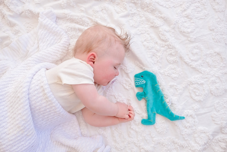 Tikiri Crinkle Scrunch Sensory Toy for Kids - Dinosaur T-Rex Design - Stress Relief & Tactile Stimulation for Autism, ADHD & Anxiety - Perfect for Fidgeting, Classroom & Travel Use