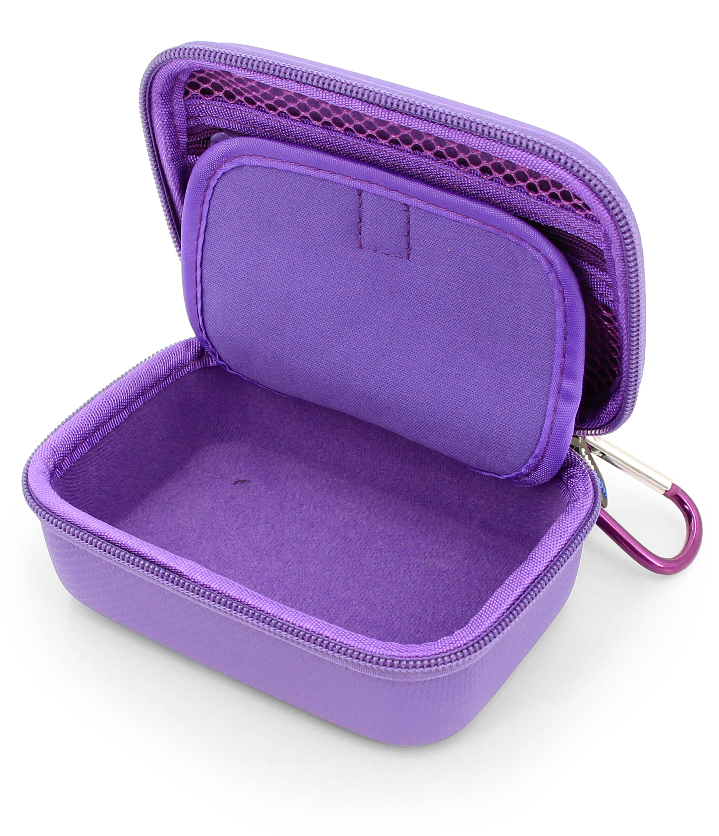 CASEMATIX Travel Case for Beyblade Burst Battling Tops & Accessories - Portable Storage with Wrist Strap & Padded Divider (Fits Up to 4.75