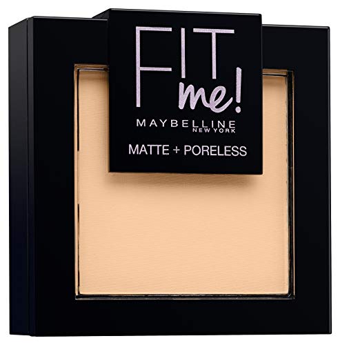 Maybelline Fit Me Matte + Poreless Pressed Powder - 102 Fair Ivory - Oil-Free, Shine Control Face Makeup for Oily Skin | Everyday Wear & Flawless Matte Finish