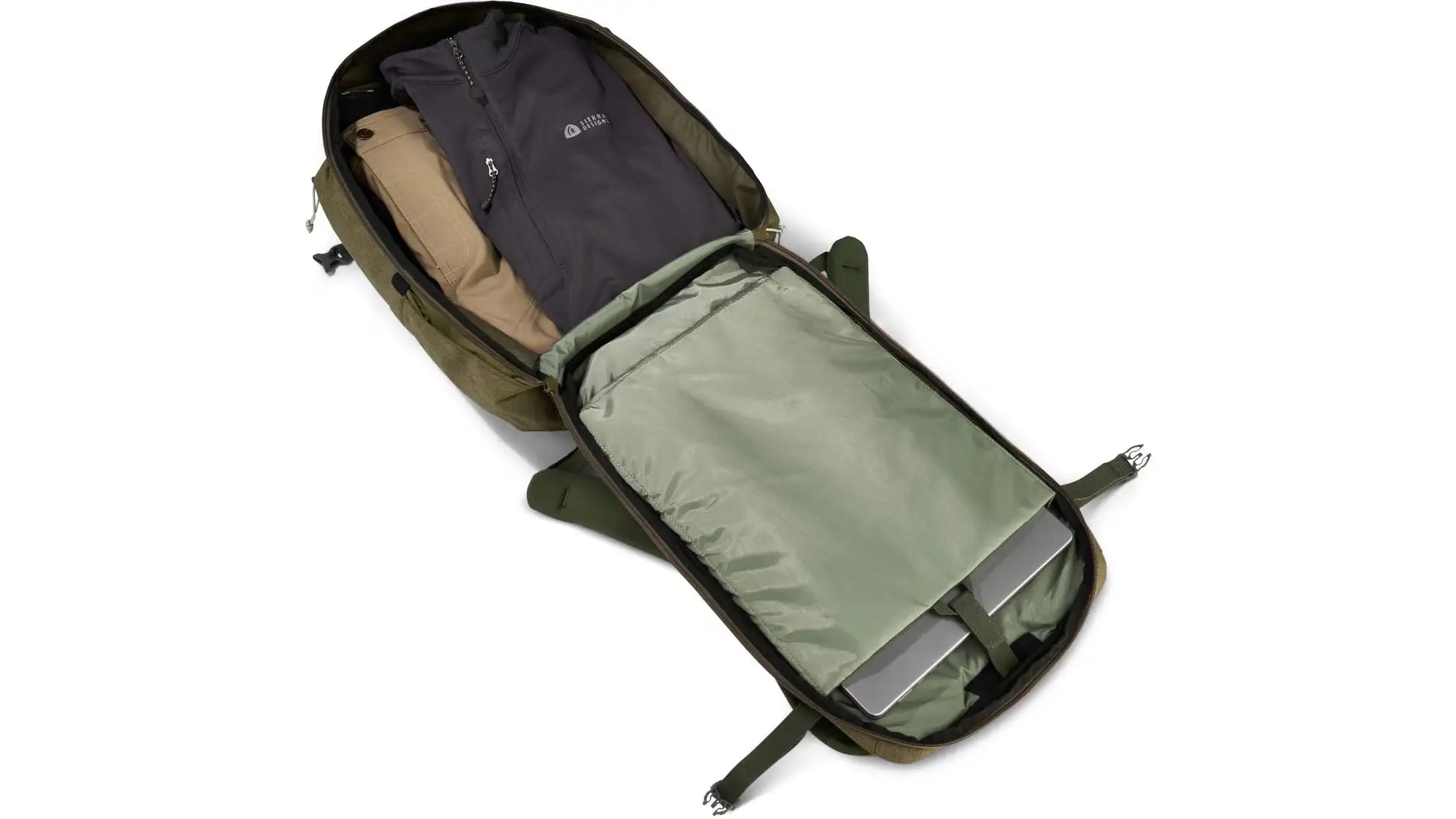 Kelty Redwing Traveler 30 Backpack - Lightweight Hiking & Travel Backpack for Men & Women, 30L Capacity, Durable & Water-Resistant (Burnt Olive) - Perfect for Camping, Hiking, Travel & Outdoor Adventures