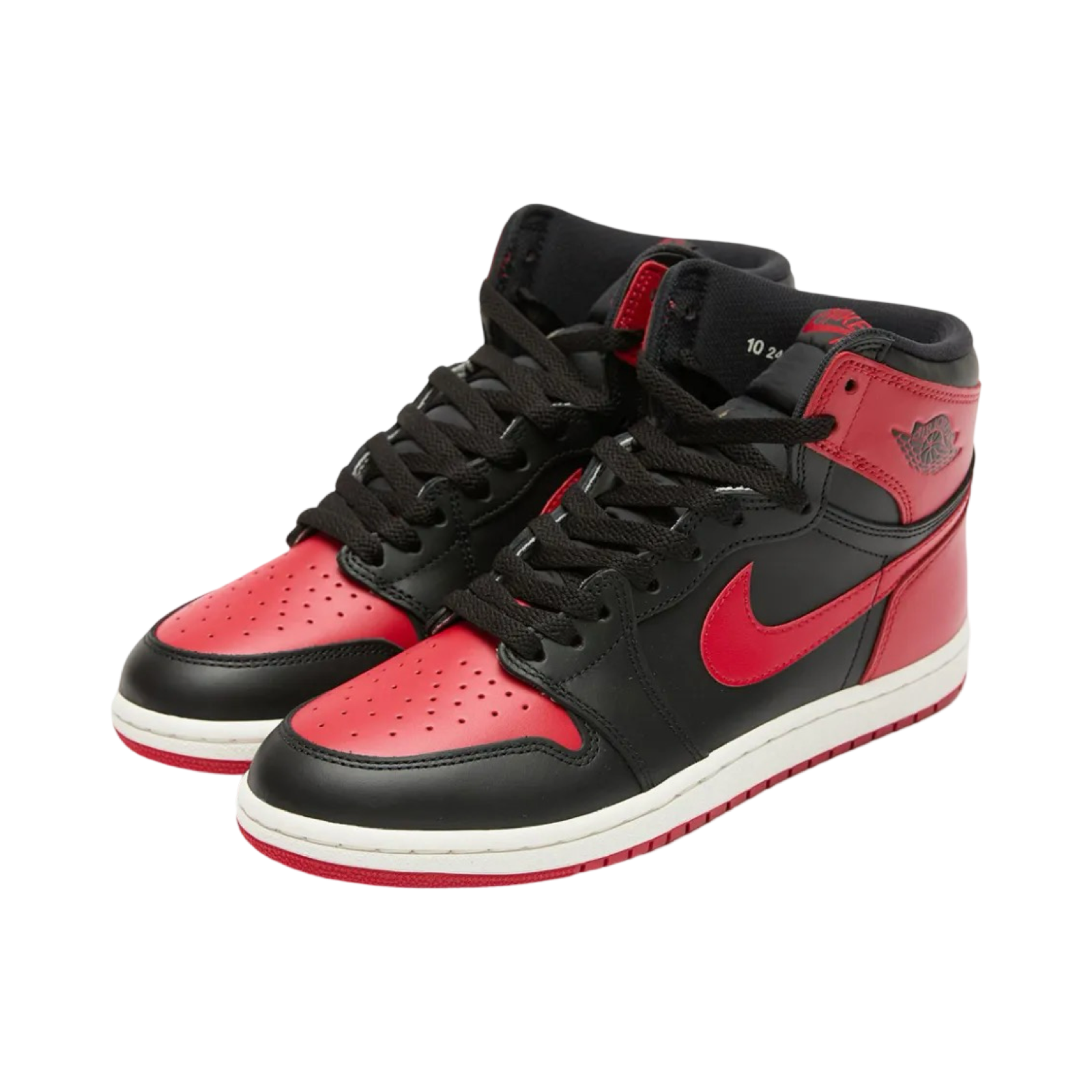 Air Jordan 1 High 85 Bred Black Varsity Red White Sneakers - Retro Basketball Shoes for Men & Women - Perfect for Streetwear, Casual Outfits & Sneaker Collectors