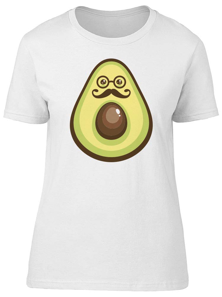 Smartprints Men's Avocado Print T-Shirt - Stylish Casual Tee for Gentlemen | Perfect for Summer Outfits, Beach Trips & Relaxing Weekends