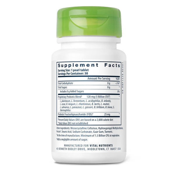 Vital Nutrients Hyperbiotics Pro 15® Prebiotic + Probiotic Supplement for Gut Health - Supports Digestion & Immune System - Ideal for Daily Wellness Routine & Travel