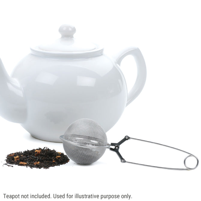 Premium Stainless Steel Mesh Tea Infuser - Reusable Loose Leaf Tea Strainer for Hot & Iced Tea, Herbal Infusions - Perfect for Home, Office & Travel Use