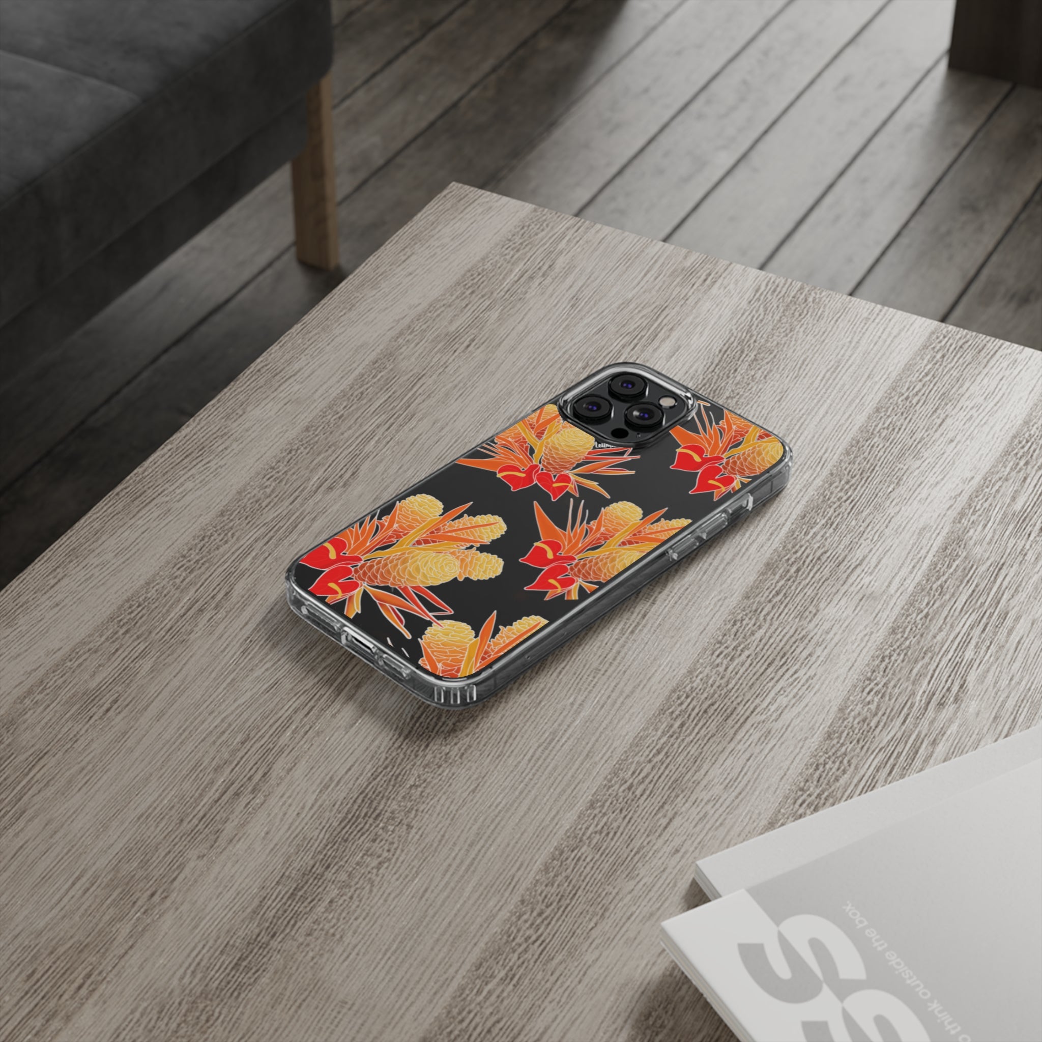 Honey Bee Clear Phone Case - Shockproof & Scratch Resistant Protective Cover for iPhone & Samsung - Perfect for Outdoor Activities & Daily Use