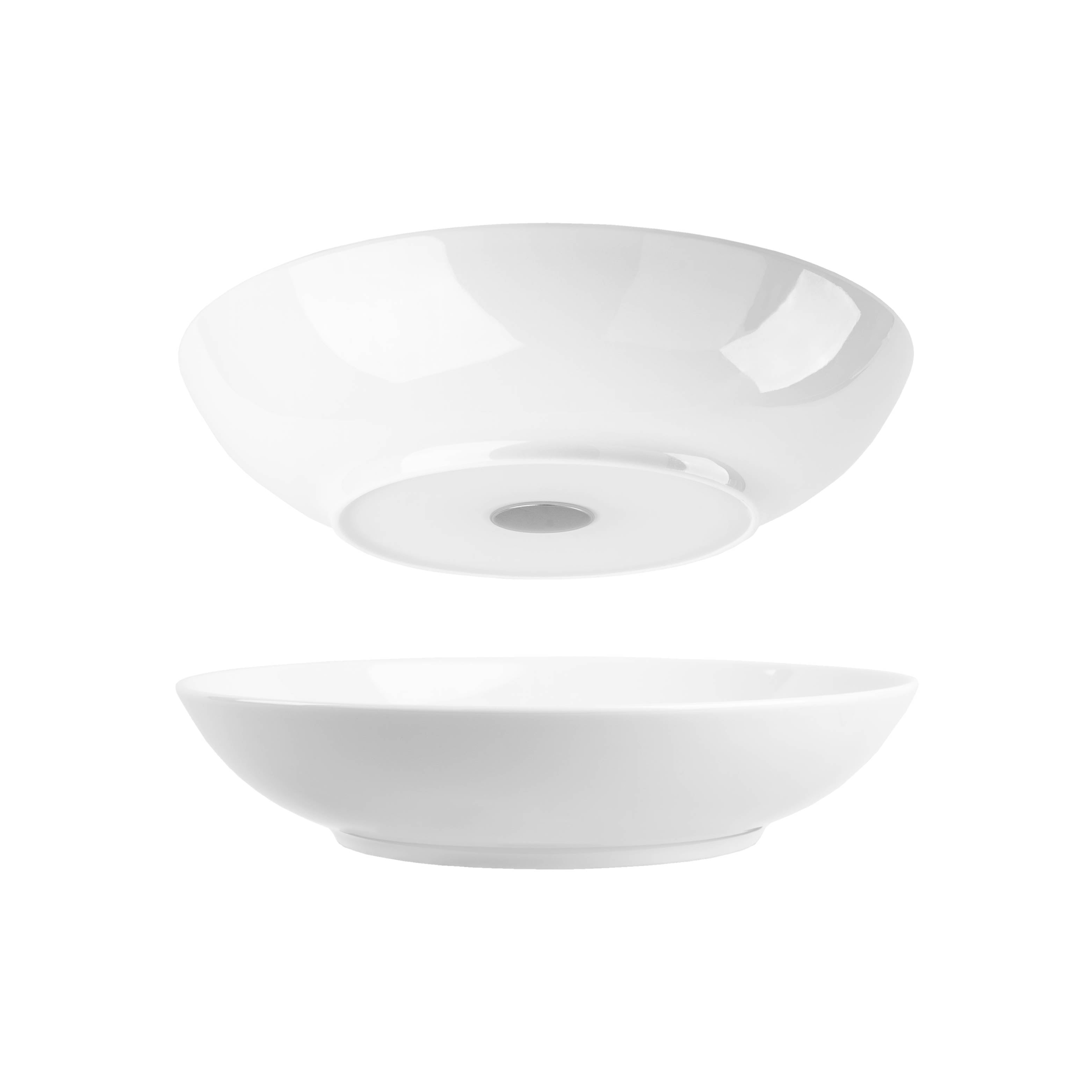 Premium Porcelain Food Bowls with Magnet Base - 21cm Classic Design for Cats & Small Pets - Perfect for Pet Feeding, Home Decor, and Gift Giving