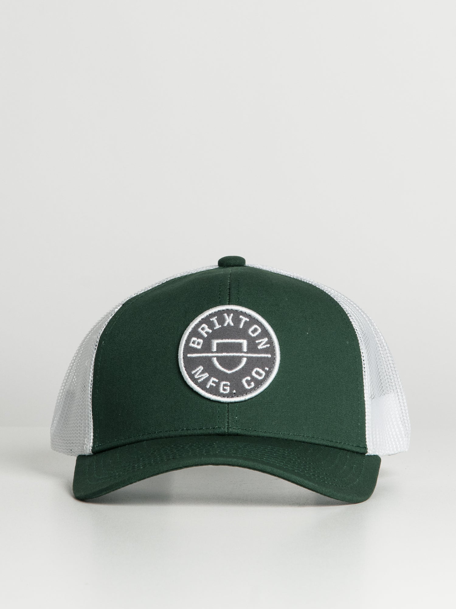Brixton Crest X MP Trucker Hat - Stylish Adjustable Snapback Cap for Men & Women - Perfect for Outdoor Activities, Sports & Casual Wear