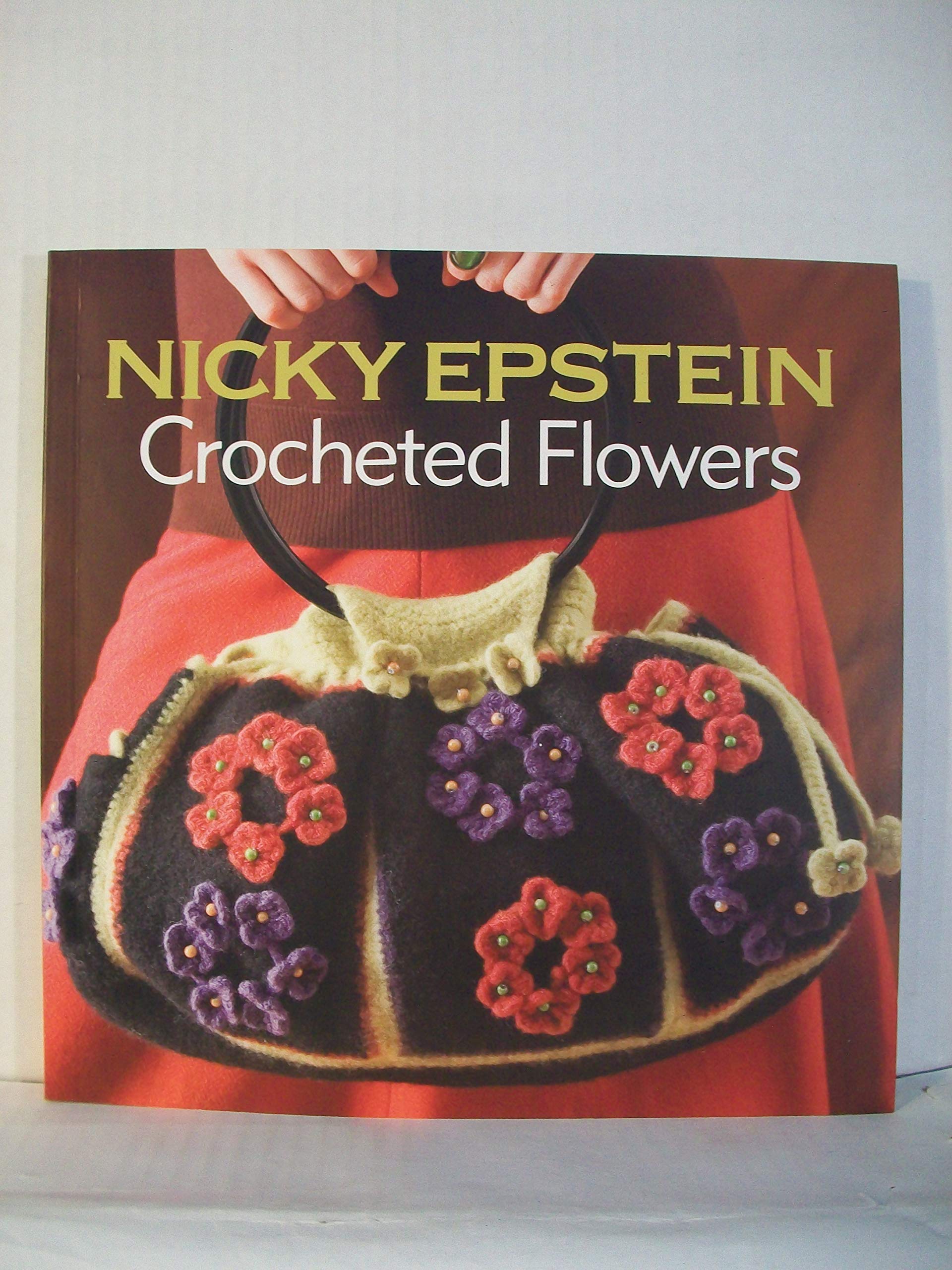 Nicky Epstein Crocheted Flowers - Handmade Crochet Floral Embellishments for DIY Crafts, Home Decor, and Fashion Accessories | Perfect for Scrapbooking, Gift Wrapping, and Clothing Decoration
