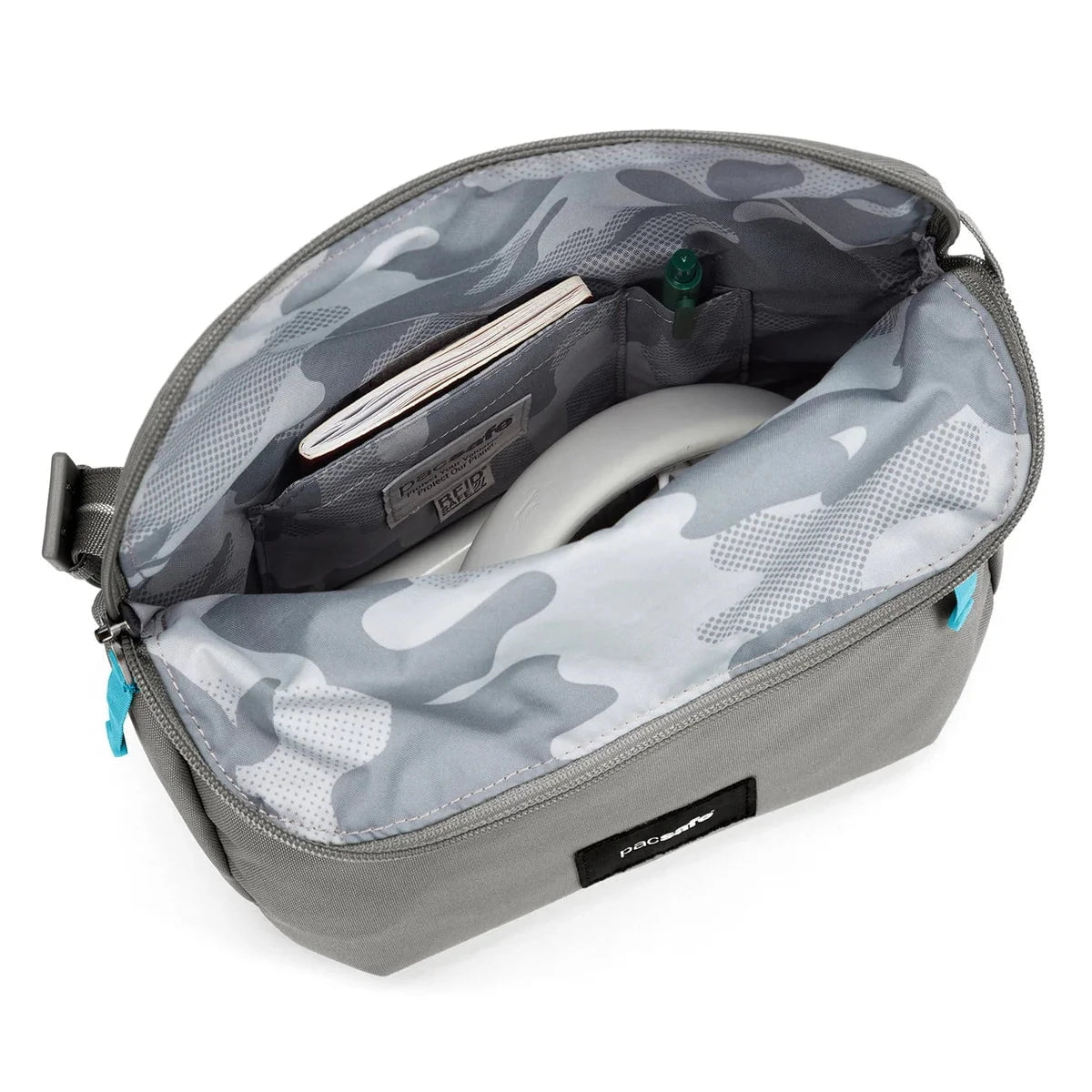 Pacsafe GO Anti-Theft Saddle Crossbody Bag - Secure Travel Purse for Women & Men - Perfect for Commuting, Shopping & Sightseeing
