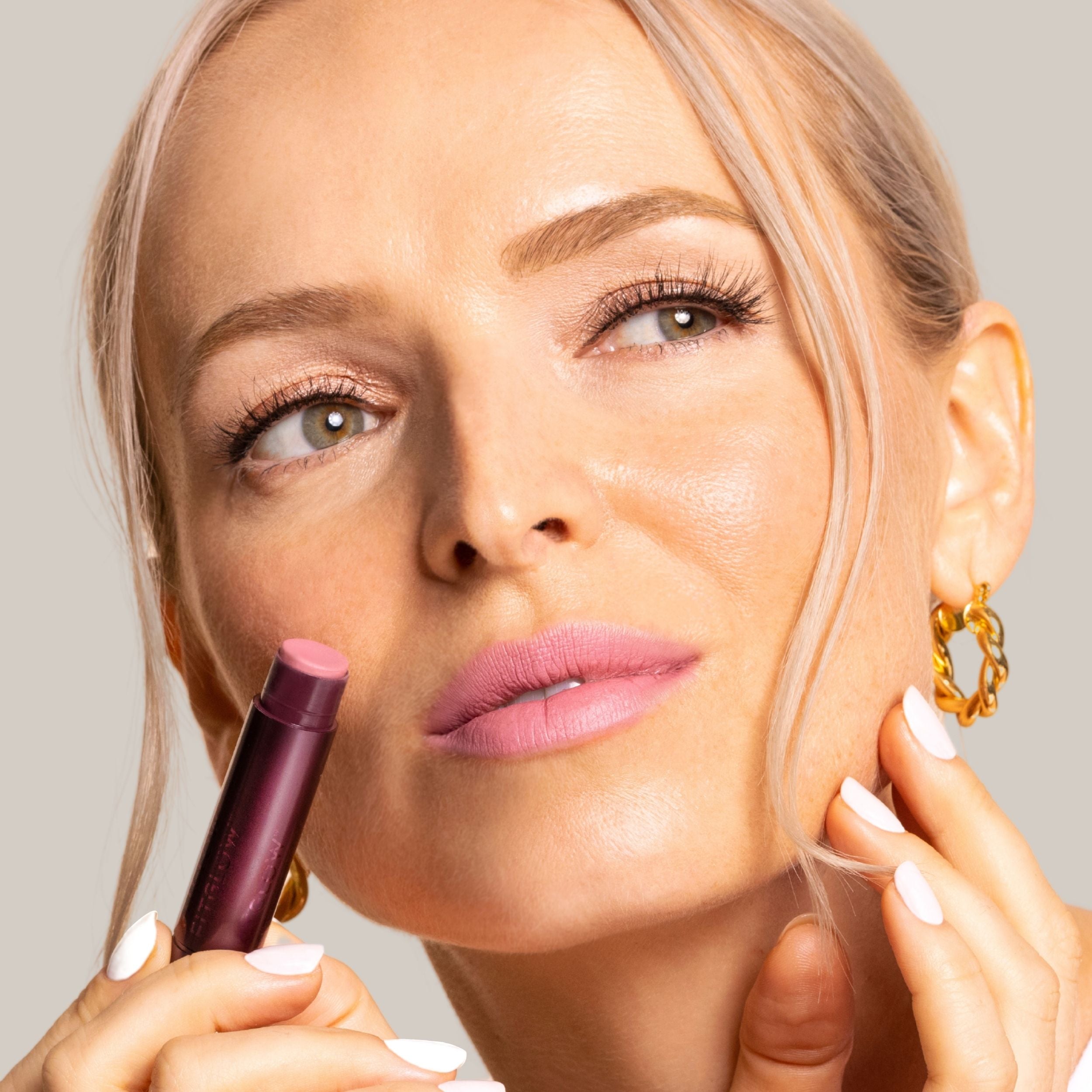 Cloud Collagen Lipstick & Cheek Matte Balm - Hydrating Long-Lasting Makeup for Lips & Cheeks | Perfect for Daily Wear, Date Night & Special Occasions