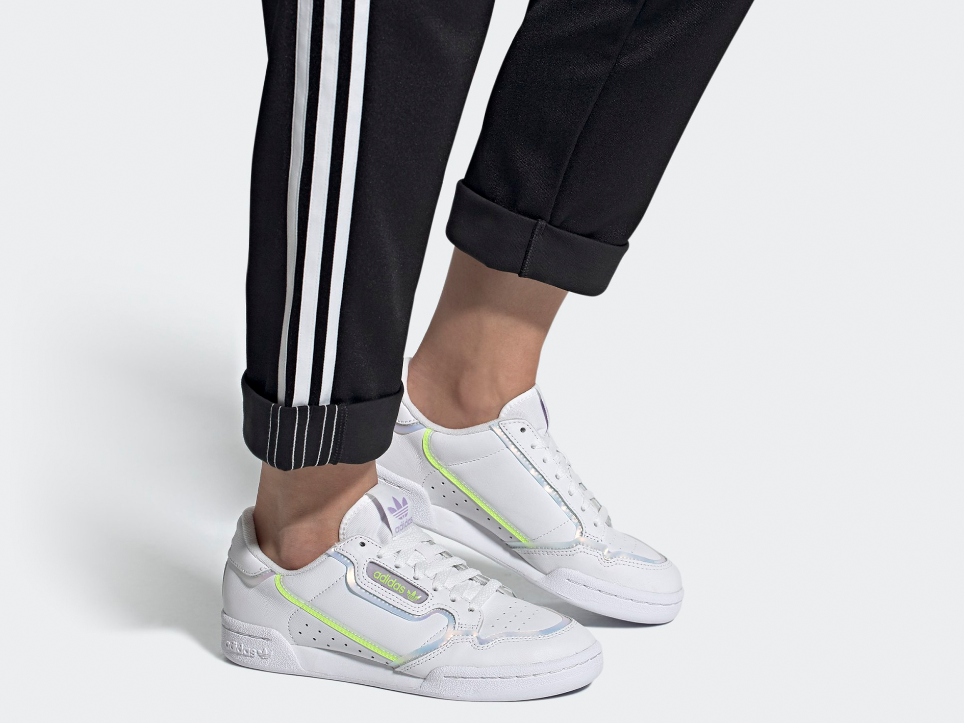 Adidas Women's Continental 80 Sneakers - FV9680 | Classic White Low-Top Casual Shoes for Women | Perfect for Everyday Wear, Street Style & Gym Fashion