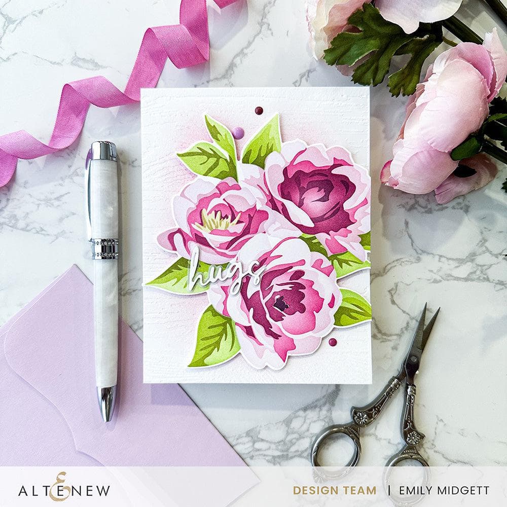6-in-1 Amorous Dream Layering Stencil Set for DIY Art & Craft Projects - Perfect for Scrapbooking, Canvas Painting & Home Decor
