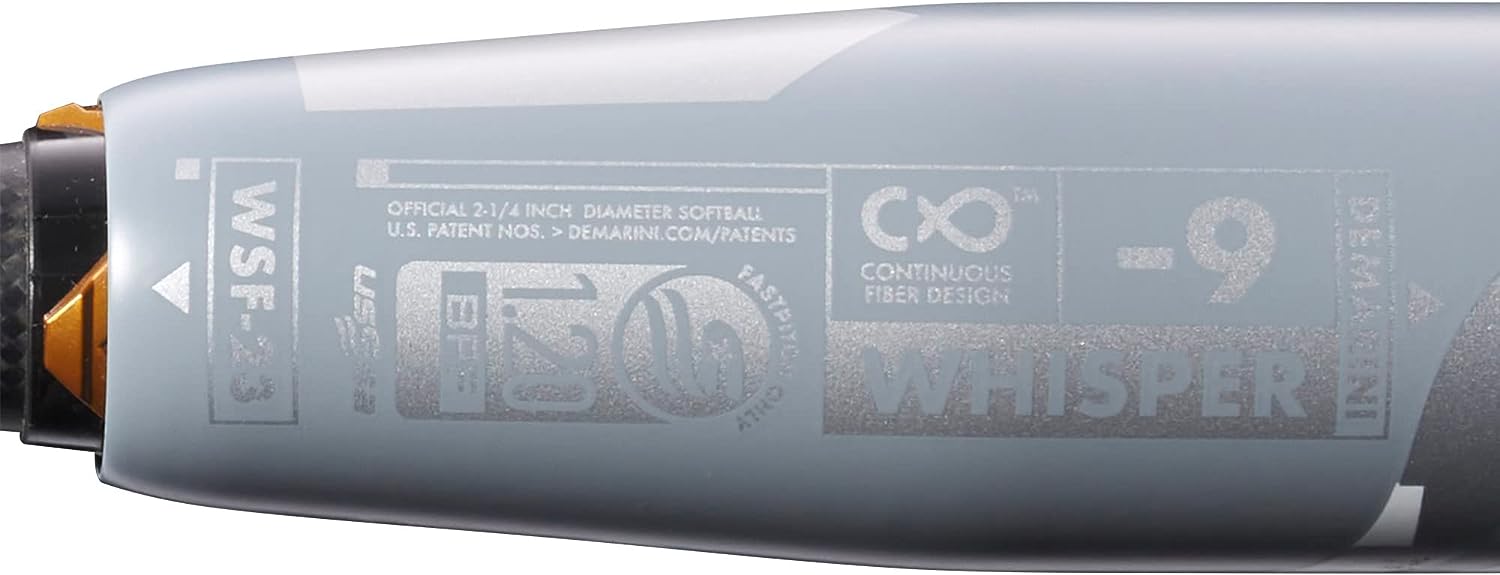 2023 DeMarini Whisper Fastpitch Softball Bat - USSSA Certified 2 1/4