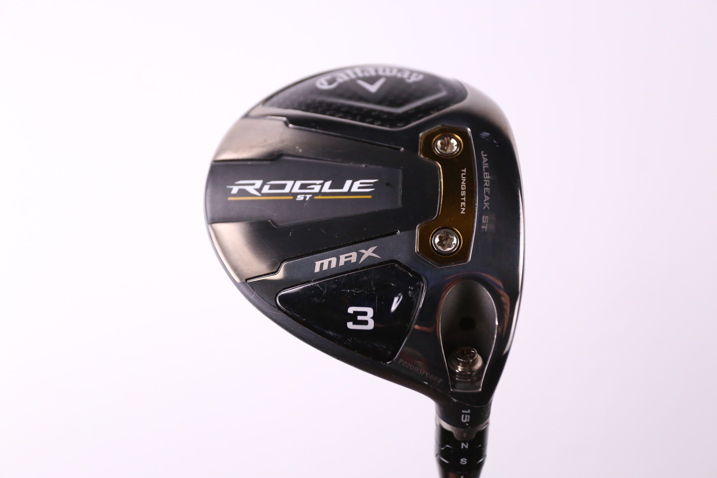 Used Callaway Rogue ST MAX 3 Wood Golf Club - Right Handed 15° Stiff Flex | Premium Pre-Owned Driver for Men | Perfect for Fairway Shots & Long Drives