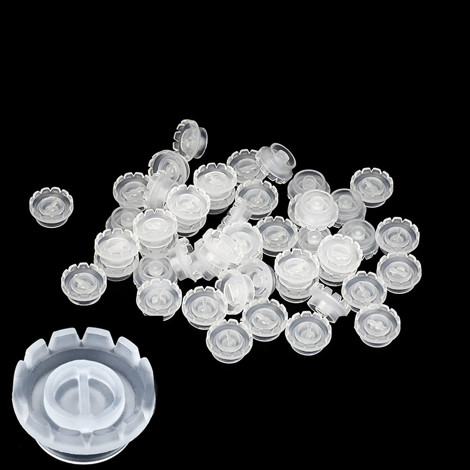 300Pcs Lashes Fan Blossom Cup Eyelash Extension Volume Cups - Professional Eyelash Grafting Glue Holder for Fan Lashes - Perfect for Salon & DIY Home Use
