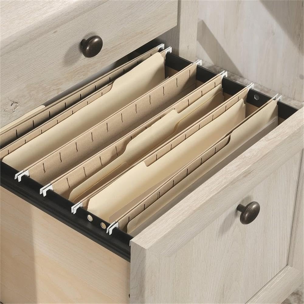 UrbanPro Engineered Wood L-Shaped Desk in Chalked Chestnut - Modern Home Office Furniture for Small Spaces, Study & Workstation Setup