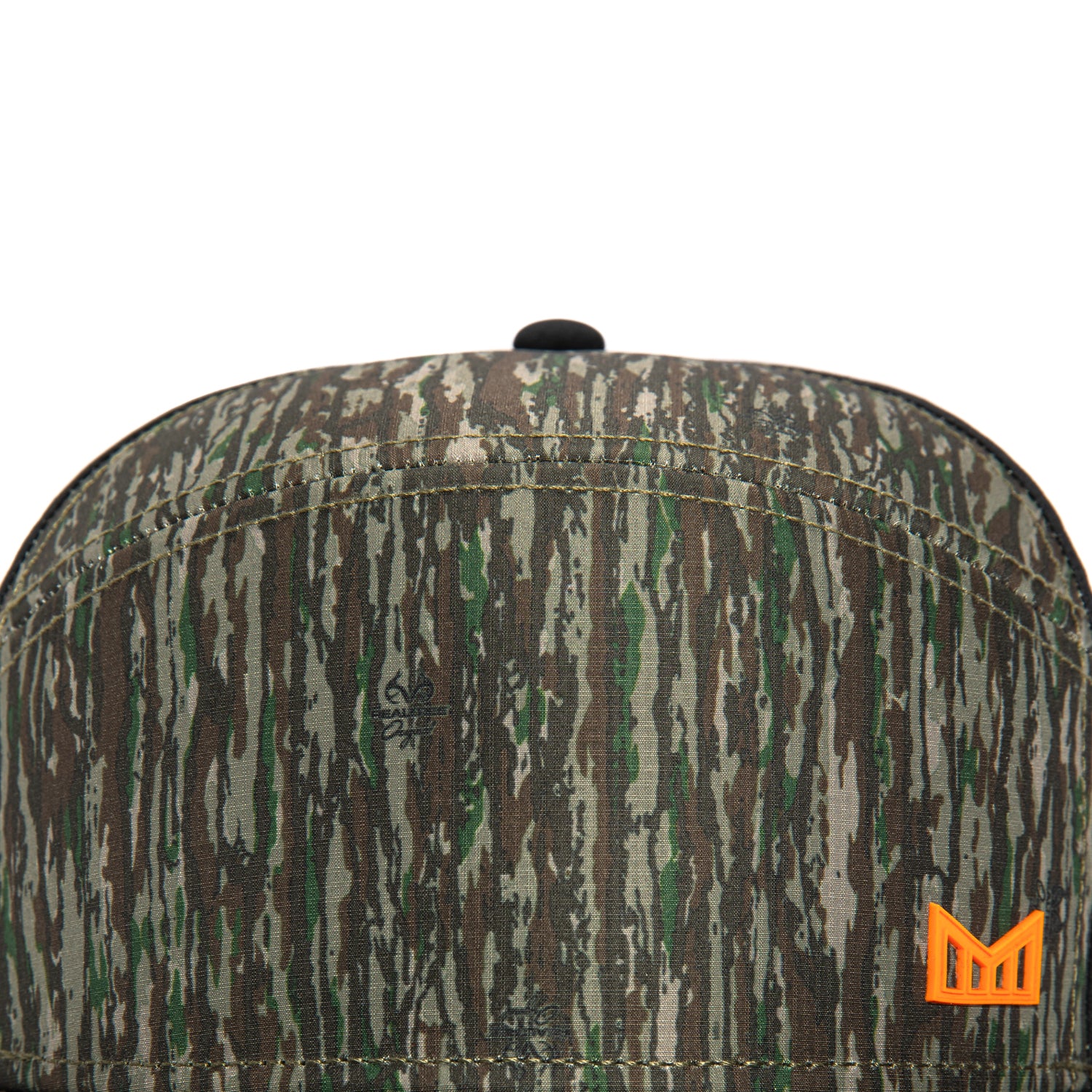 Melin Trenches Icon Hydro Snapback Hat - Realtree Camo & Black | Adjustable, Water-Resistant Baseball Cap for Outdoor, Hiking & Casual Wear