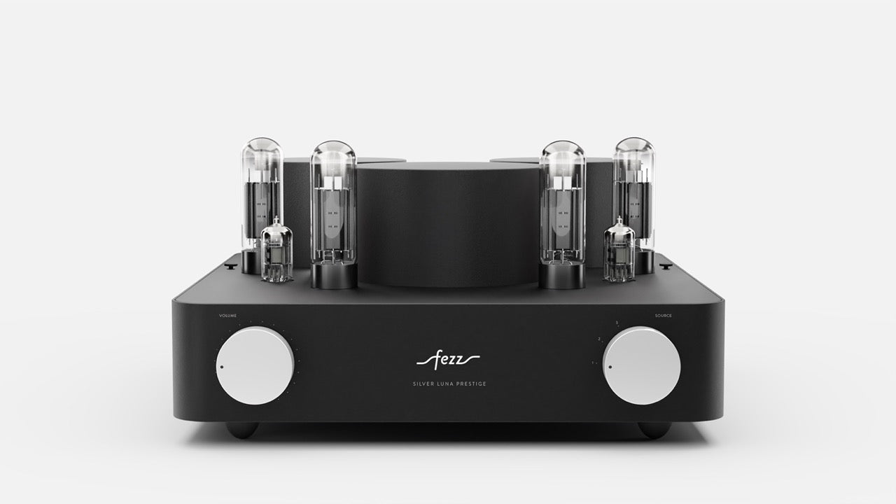 Fezz Audio Silver Luna Prestige Tube Integrated Amplifier - High-End Tube Amp for Audiophiles | Perfect for Home Theater & Music Listening Systems